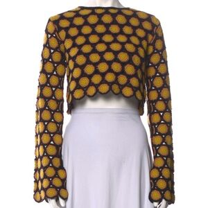 Simon Miller Crochet Sunburst Pattern Top